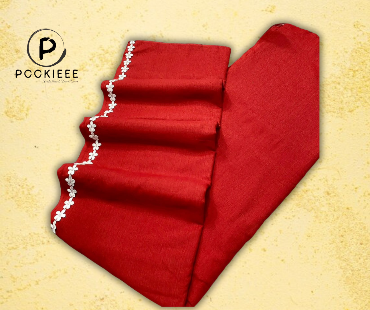 Nayan Tara Lace Border CK Khadi Saree with Blouse Piece